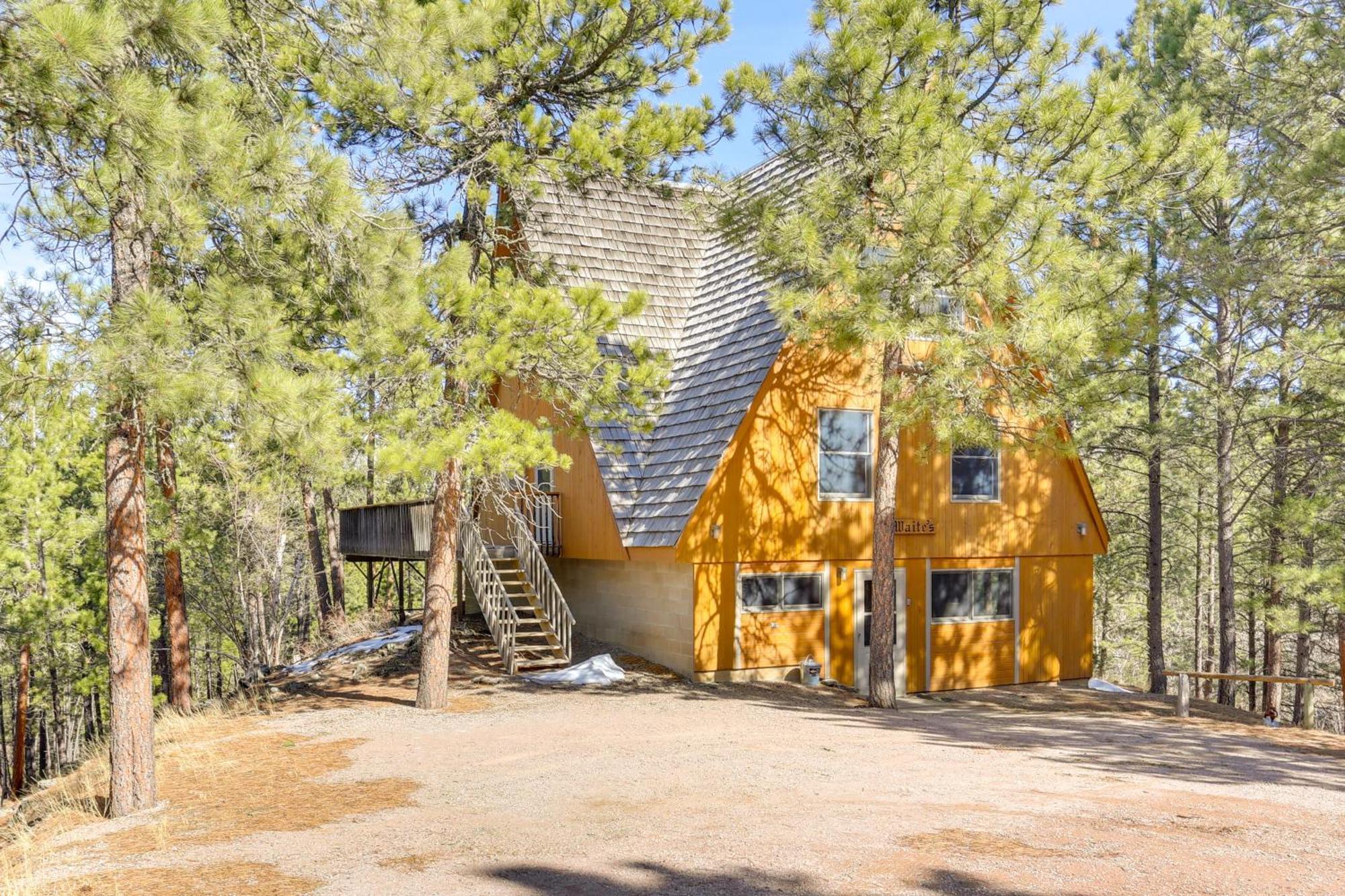 Cozy Black Hills Nature Retreat With Private Deck! Rapid City Kültér fotó